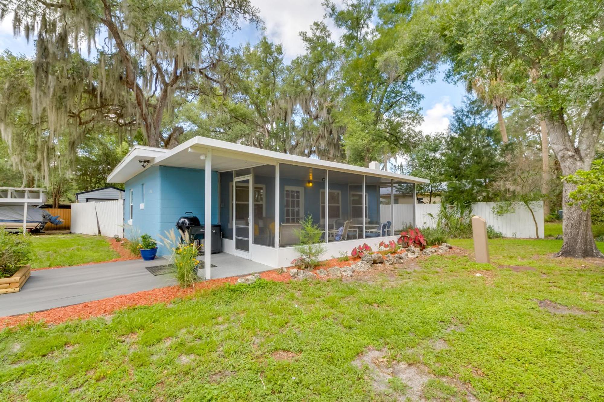 Crystal River House Scalloping And Dock, Gulf 7 Mi! Esterno foto